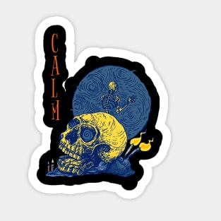 CALM Sticker